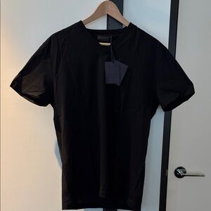 Prada Black Short Sleeve Men's Tee